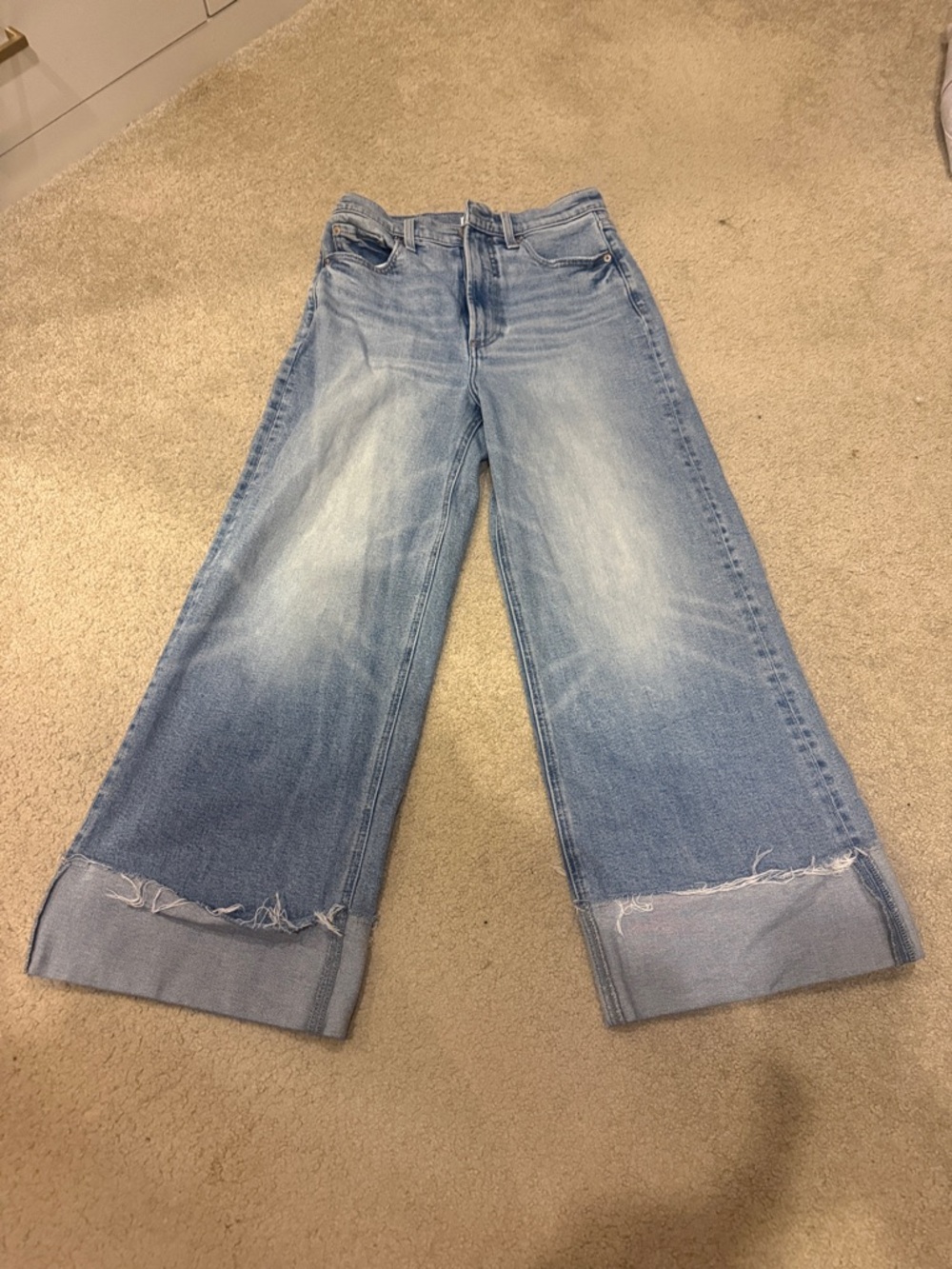 Pistola Wide Leg Light Blue Jeans for Women